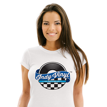 Custom Branded Indy Vinyl T-Shirts at OMM