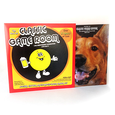 Classic Game Room - DVD Sleeve Packaging