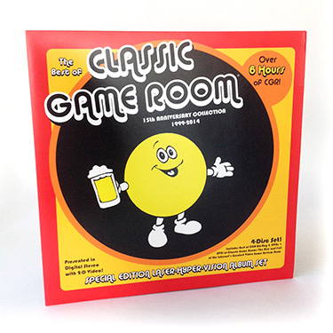 Classic Game Room - DVD Sleeve Packaging