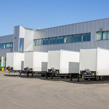 Truck Bays for Media Fulfillment by OMM