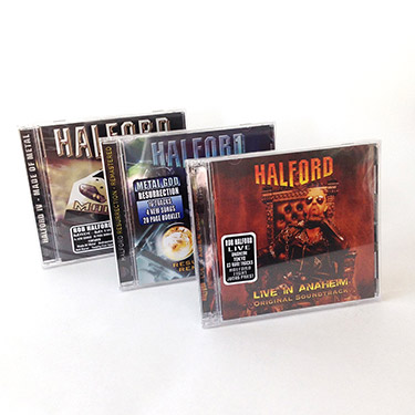Halford CD Jewel Cases
