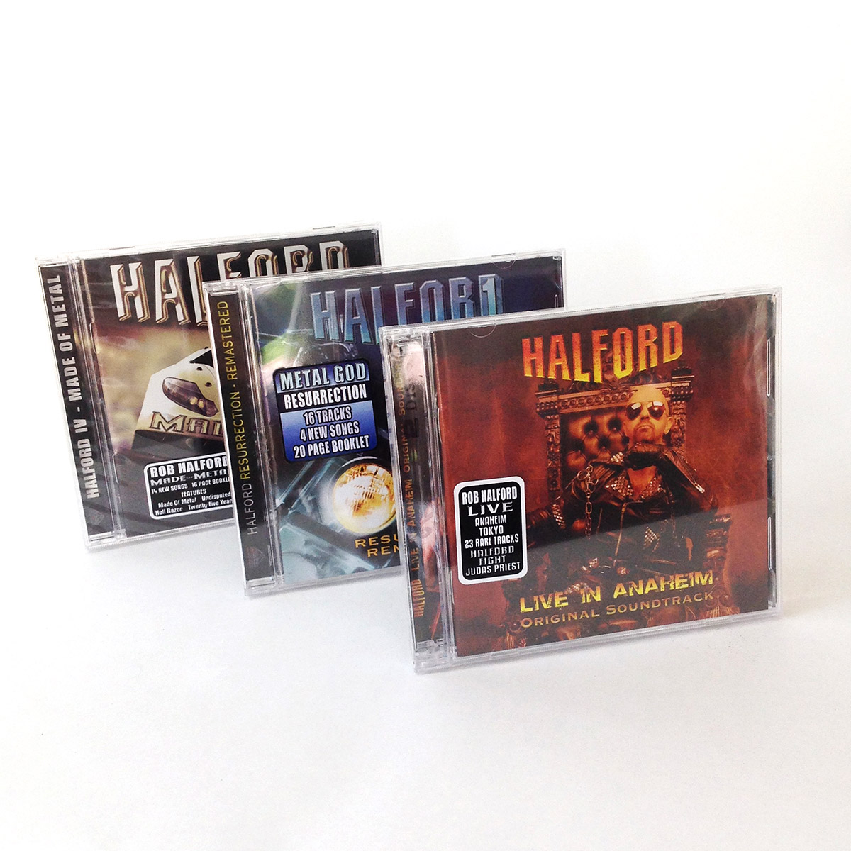 Halford CD Jewel Cases